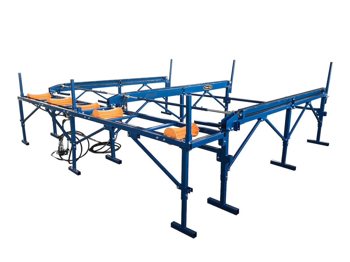 RR103 HD Log Table with Hydraulic Infeed