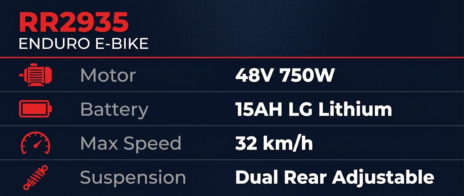 rr2935 specifications