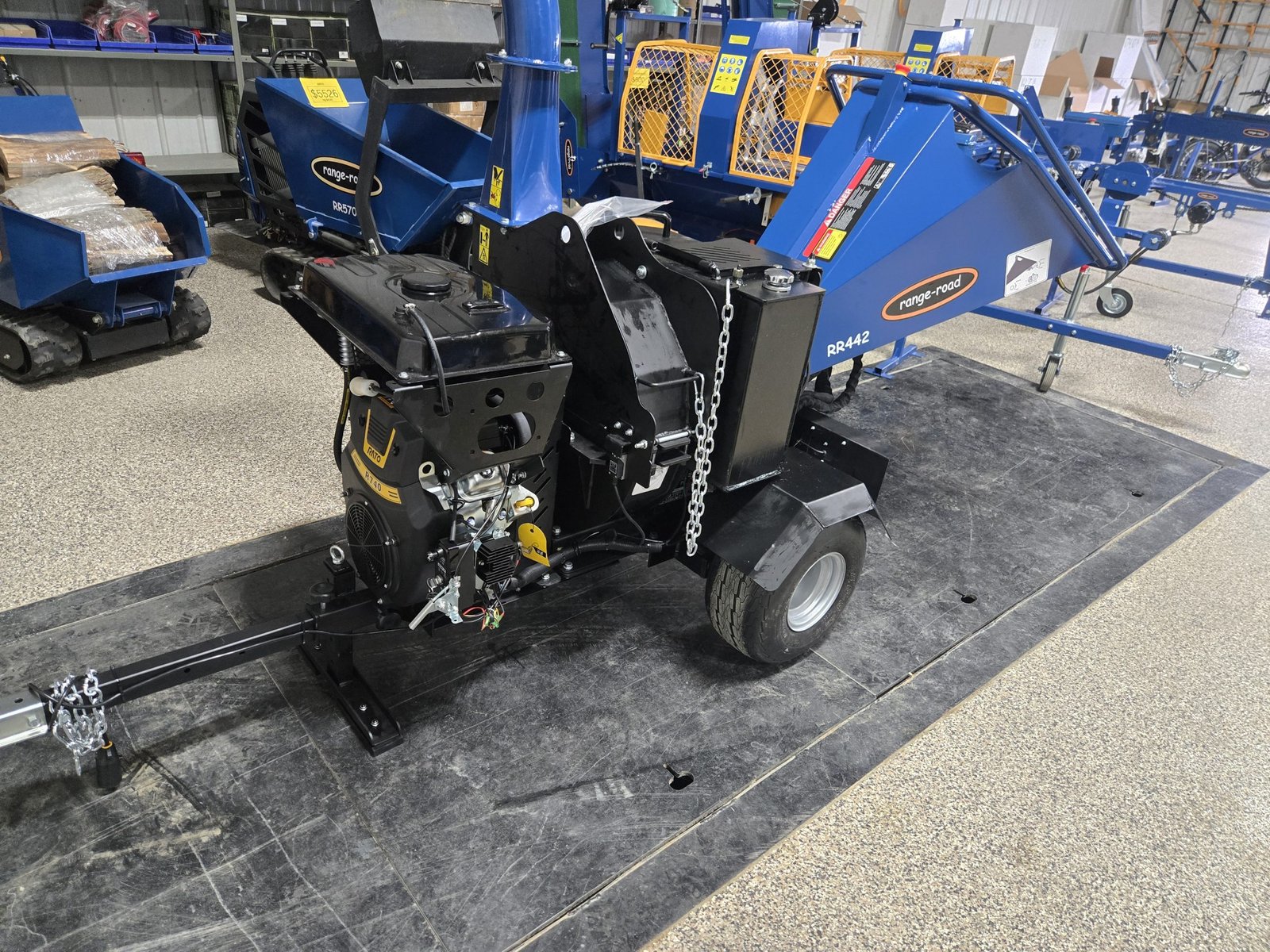 RR443 6" Flywheel Wood Chipper